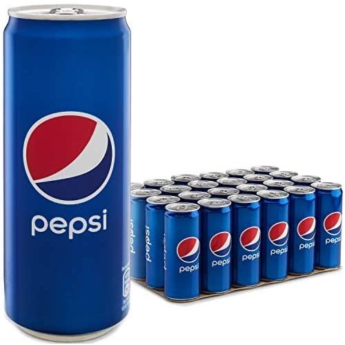 Pepsi Lattina   33 cl x 24 (confezione da 24 lattine)