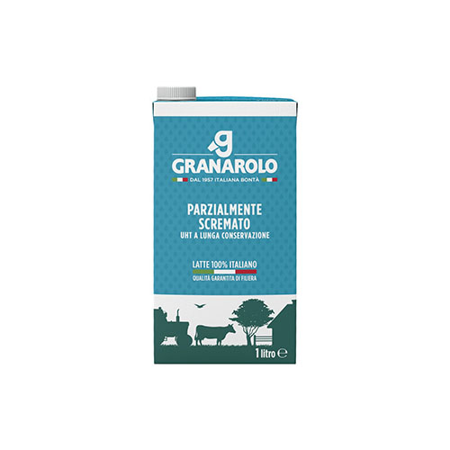GRANAROLO LATTE PARZIALMENTE SCREMATO UHT A LUNGA CONSERVAZIONE 1LT