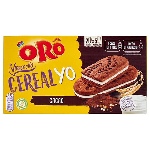 ORO VITASNELLA CEREAL YO CACAO GR50.6X5