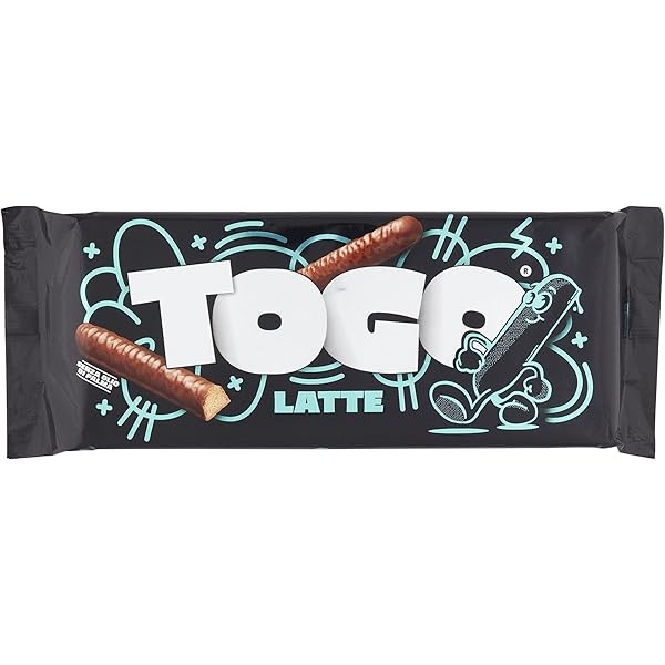 Pavesi Togo Latte Biscotto Ricoperto con Cioccolato a Latte 120g