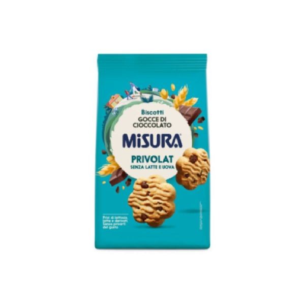 MISURA PRIVOLAT BISCOTTI GOCCE DI CIOCCOLATO GR290