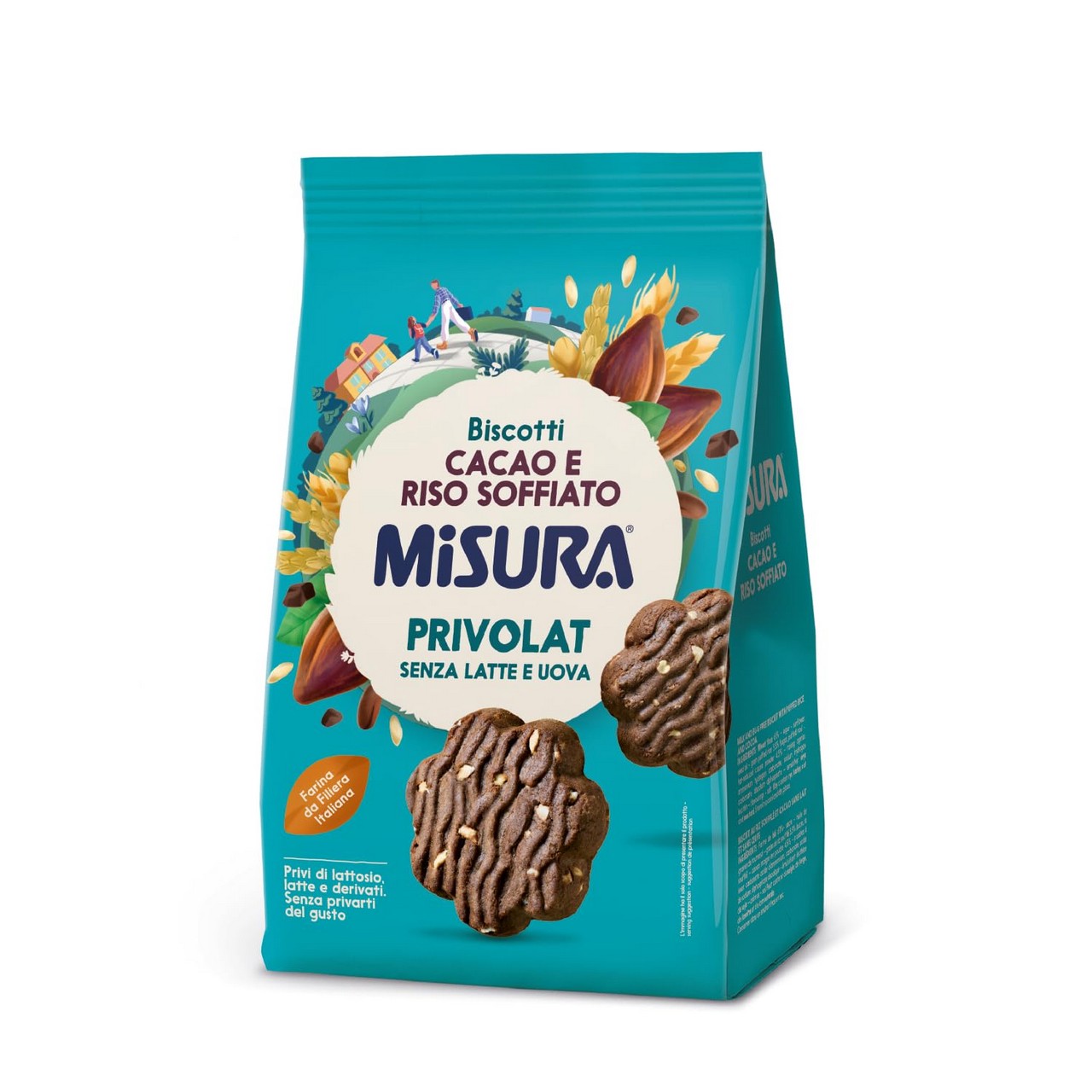 MISURA PRIVOLAT BISCOTTI CACAO E RISO SOFFIATO 290GR