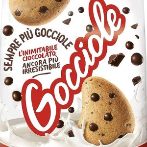 Pavesi Gocciole Chocolate, Biscotti con Gocce di Cioccolato, 500g