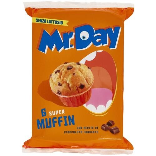 MR.DAY MUFFIN CON PEPITE DI CIOCCOLATO FONDENTE 252GR