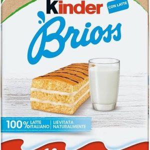 FERRERO KINDER BRIOSS CON LATTE 100% ITALIANO 270G