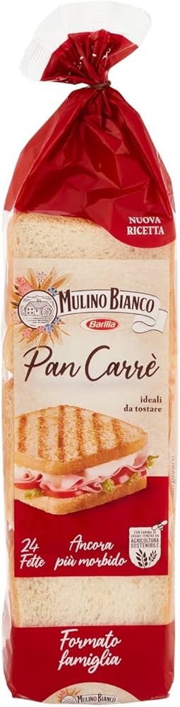 MULINO BIANCO PAN CARRè, IDEALE DA TOSTARE, 24 FETTE, 430 G