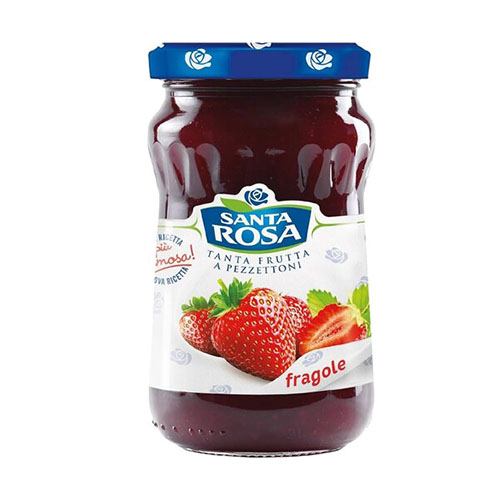 SANTA ROSA CONFETTURA DI FRAGOLA 350GR