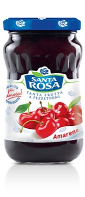 Santa Rosa Confettura Extra Amarene 350g