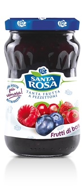 Santa Rosa Confettura Extra Di Frutti Di Bosco, 350g