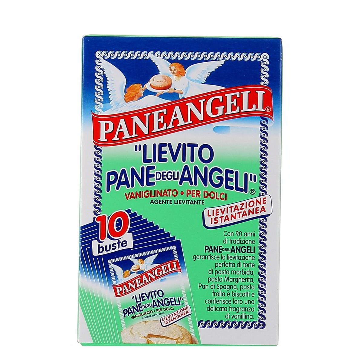 PANEANGELI LIEVITO PANE DEGLI ANGELI, CONFEZIONE DA 10 BUSTE 160G