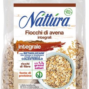 NATTURA FIOCCHI D'AVENA BIO INTEGRALE 500G