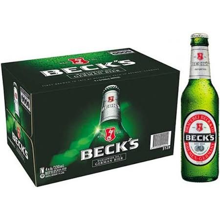 Beck’s Birra bottiglia di vetro 33 cl x 24 bottiglie