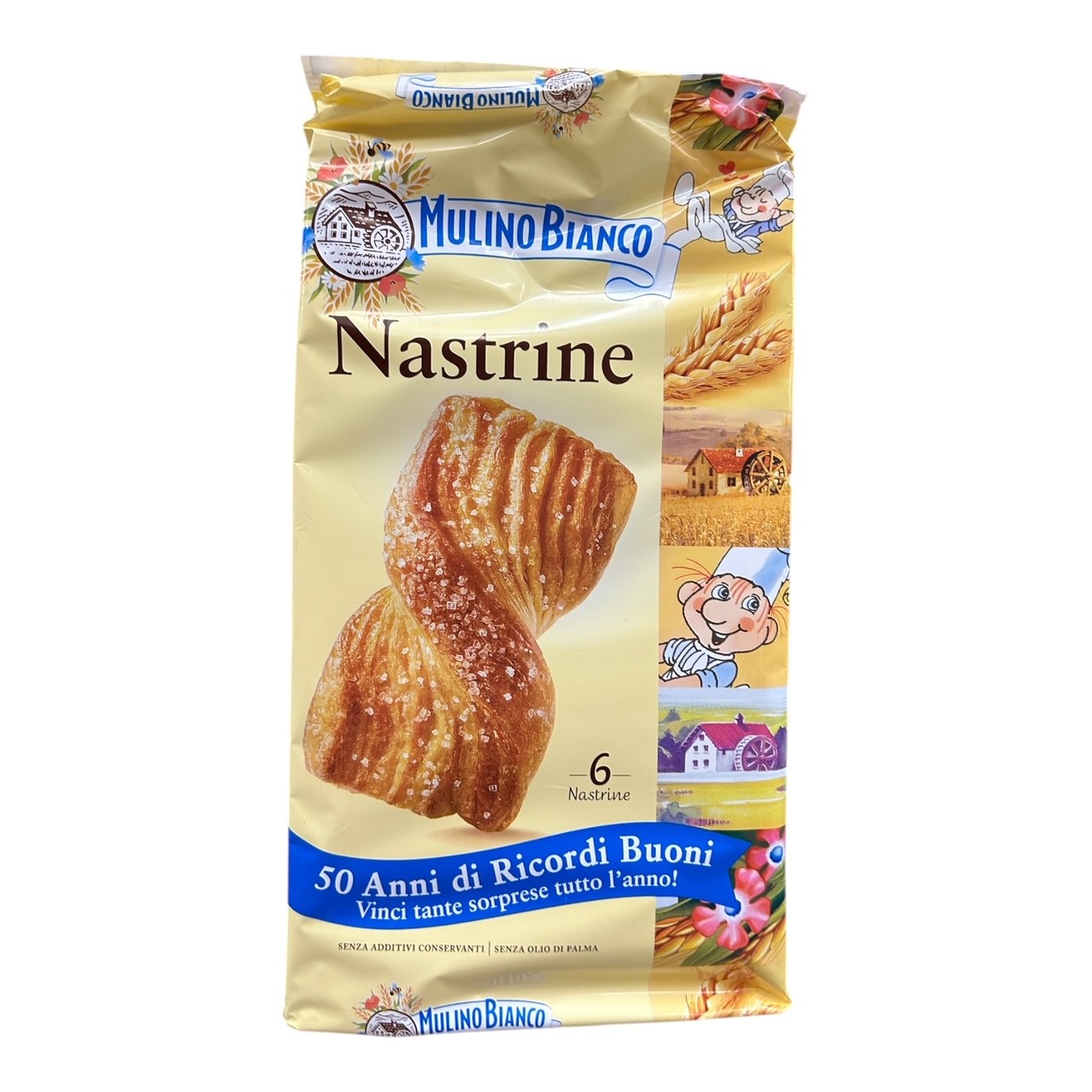 Mulino Bianco Nastrine,Frogrante Pasta Sfoglia, 240g