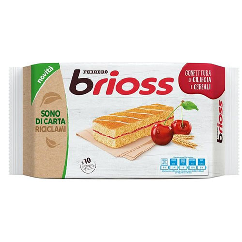 FERRERO BRIOSS CILIEGIA E CEREALI 280GR