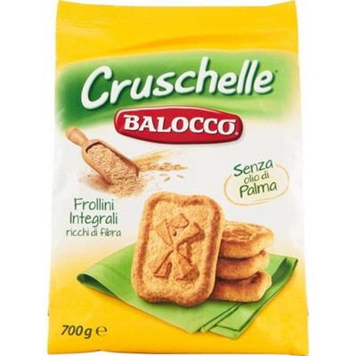 Balocco Cruschelle 700 g – Frollini Integrali Ricchi di Fibre