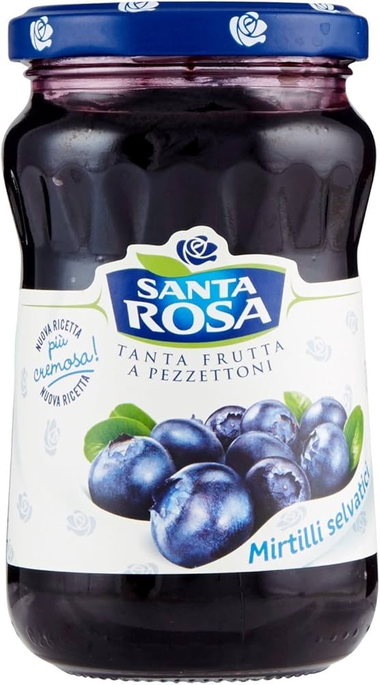 06081-1 SANTA ROSA CONFETTURA EXTRA MIRTILLI 350G