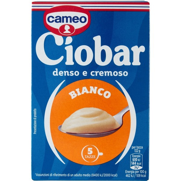 CAMEO CIOBAR BIANCO 5 BUSTE 125GR