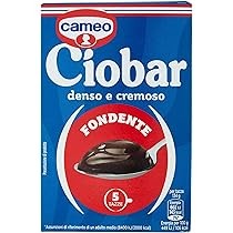 &amp BSP CAMEO CIOBAR CIOCCOLATA FONDENTE, DENSO E CREMOSO, CONFEZIONE DA 5 BUSTE, 115G