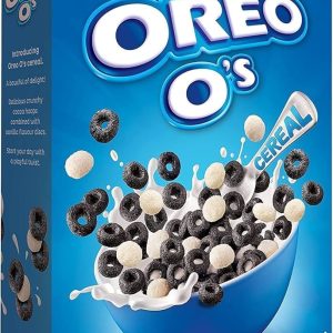 Oreo O'S   Cereal, Cereali Croccanti al Cacao e Vaniglia, 320 grammi