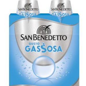San Benedetto Gassosa – Bottiglia di vetro 18 cl x 4