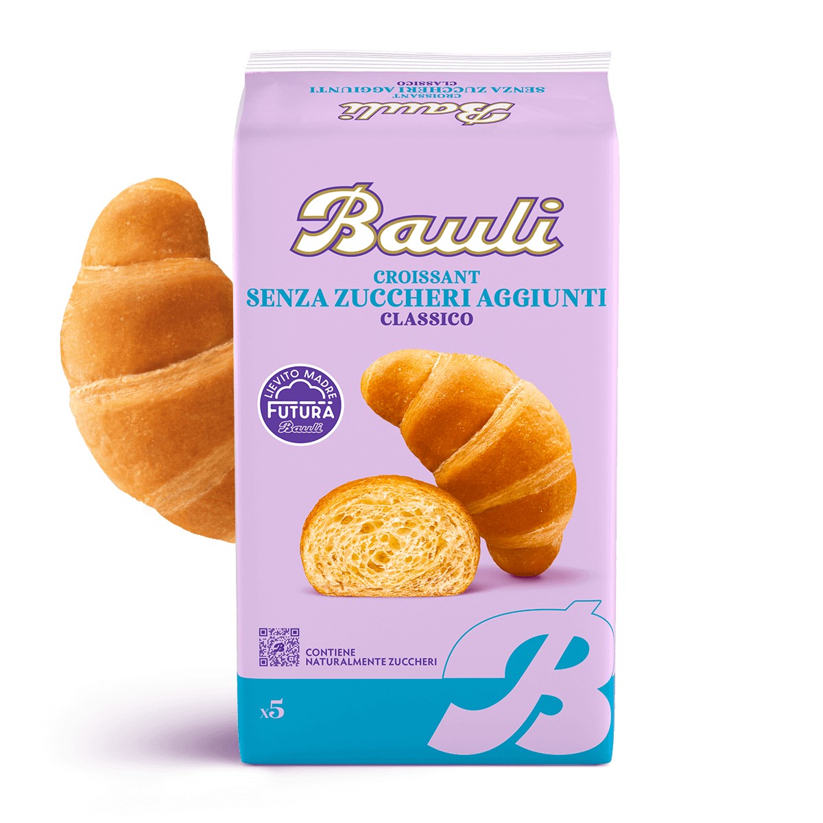 BAULI BUON ESSERE CROISSANT SENZA ZUCCHERI AGGIUNTI 185GR