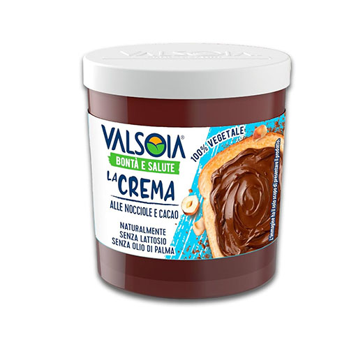VALSOIA CREMA VEGETALE SPALMABILE ALLA NOCCIOLA 200GR
