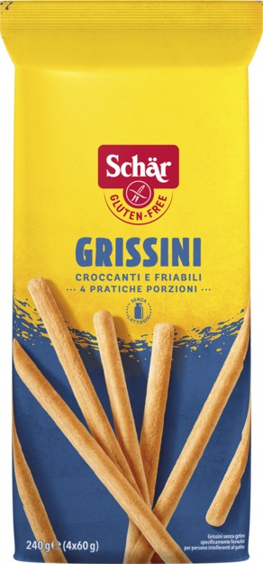 Schär Grissini, Croccanti e Friabili Senza Glutine , 240g
