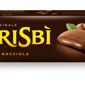 Matilde Vicenzi Grisbì Nocciola , Biscotti di Croccante Pasta Frolla, Ripieni di Morbida Crema alla Nocciola, 135g