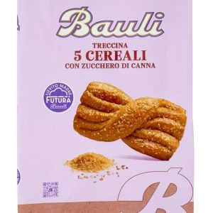 Bauli Treccina 5 Cereali con Zucchero di Canna 210g