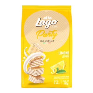 Gastone Lago Wafer Party Limone 250g