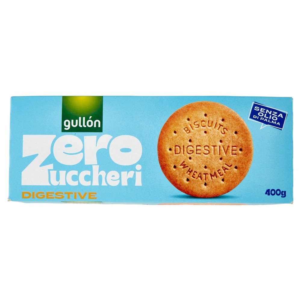 GULLON ZERO ZUCCHERI DIGESTIVE 400GR