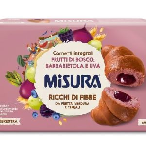 MISURA FIBREXTRA CORNETTI INTEGRALI FRUTTI DI BOSCO,BARBABIETOLA E UVA, RICHHI DI FIBRE, 300G