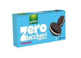 &NBSP GULLON TWINS BISCOTTO AL CACAO CON RIPIENO VEGANO ZERO ZUCCHER I AGGIUNTI, 210G