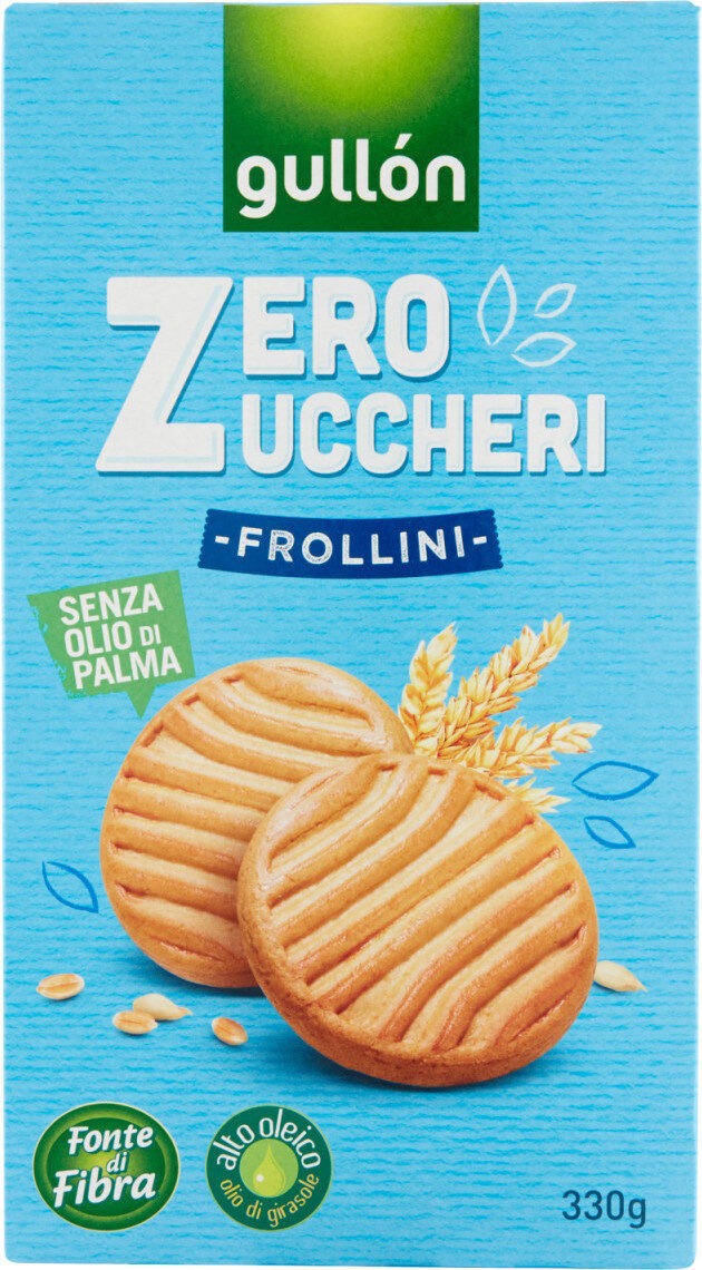 13638-1 Gullon Frollini Zero Zuccheri Aggiunti330g