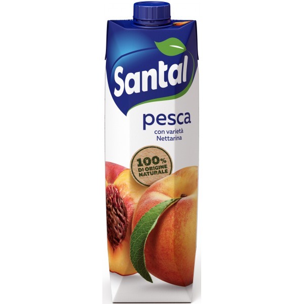 &NBSP SANTAL SUCCHI DI FRUTTA GUSTO PESCA 1L