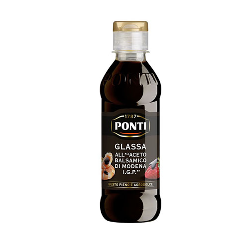 PONTI GLASSA GASTRONOMICA ALL'ACETO BALSAMICO DI MODENA I.G.P. 250GR