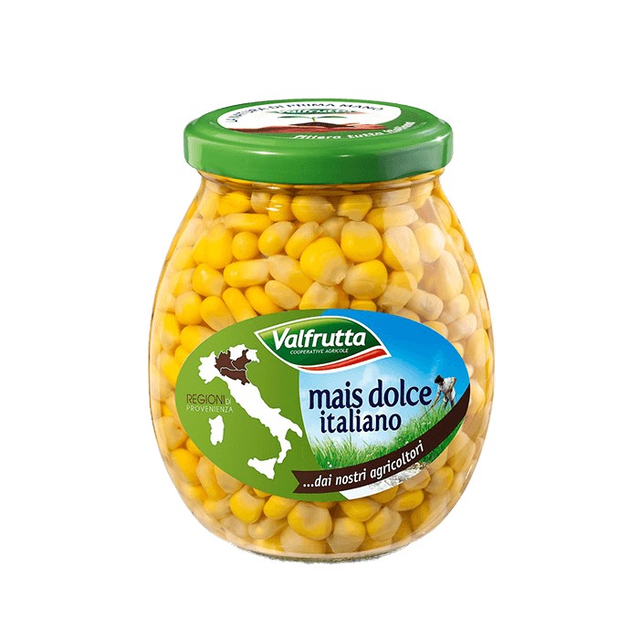 Valfrutta Mais Dolce Italiano in Vetro 360gr