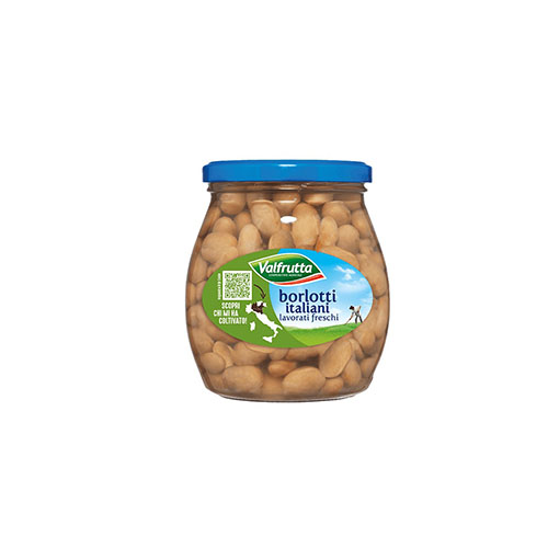 VALFRUTTA BORLOTTI IN VETRO 360GR