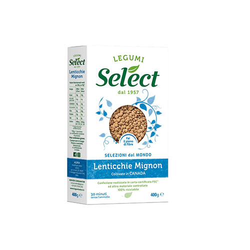 SELECT LENTICCHIE MIGNON 400GR
