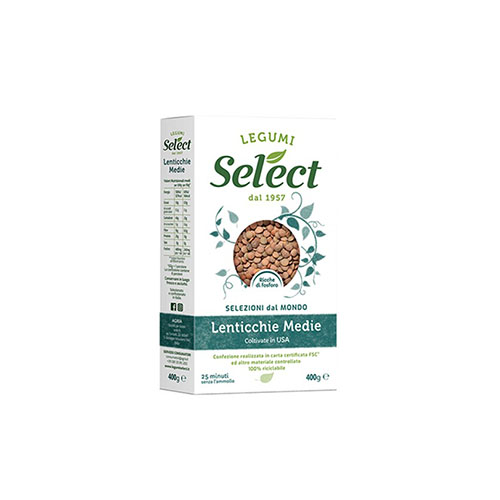 SELECT LENTICCHIE MEDIE 400GR