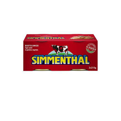 SIMMENTHAL CARNE GR215X2