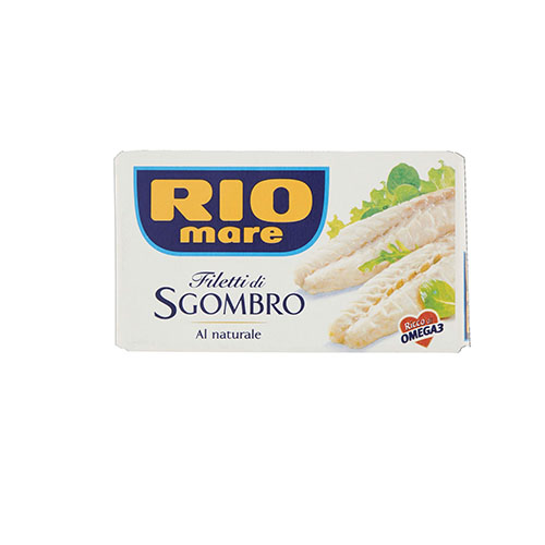 RIO MARE FILETTI DI SGOMBRO AL NATURALE 125GR