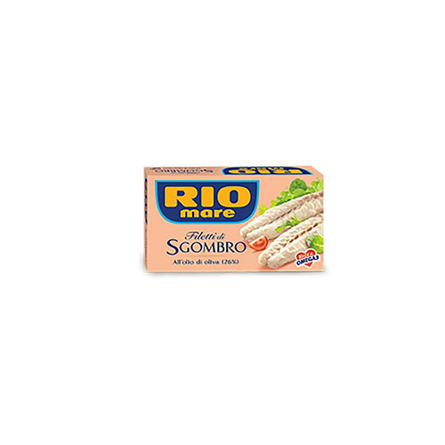 RIO MARE FILETTI DI SGOMBRO ALL'OLIO DI OLIVA 125GR