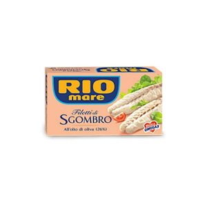 RIOMARE FILETTI DI SGOMBRO ALL'OLIO DI OLIVA 125G