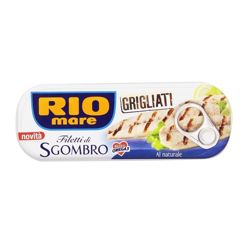 Rio Mare Filetti di Sgombro Grigliati al Naturale 120g