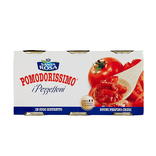 SANTA ROSA POMODORISSIMO I PEZZETTONI GR400X3