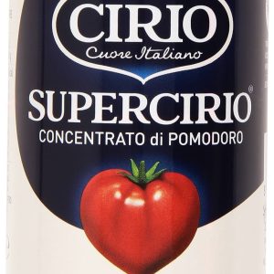 CIRIO SUPERCIRIO, CONCETRATO DI POMODORO,100% POMODORO ITALIANO, 140GR