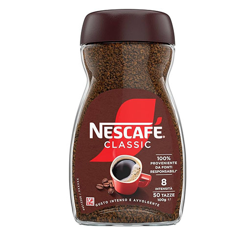 NESCAFE' CAFFE' SOLUBILE CLASSIC 100GR