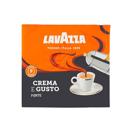 LAVAZZA CAFFE' CREMA E GUSTO FORTE MACINATO GR250X2