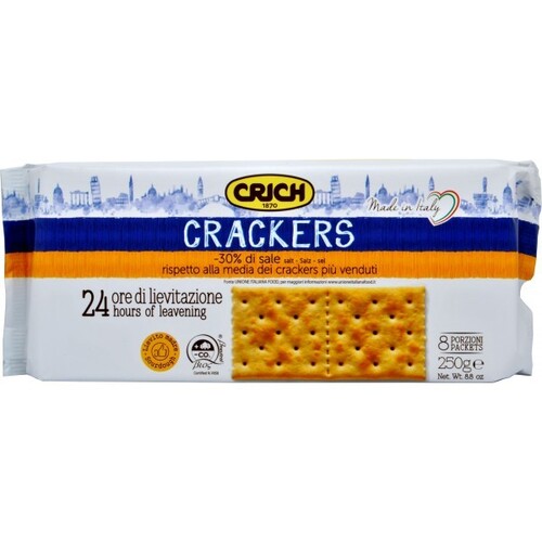 CRICH CRACKERS -30% DI SALE 250GR